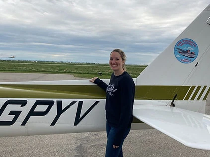 Soaring Success: Cheers to Your First Solo, Ashlee Tanner!