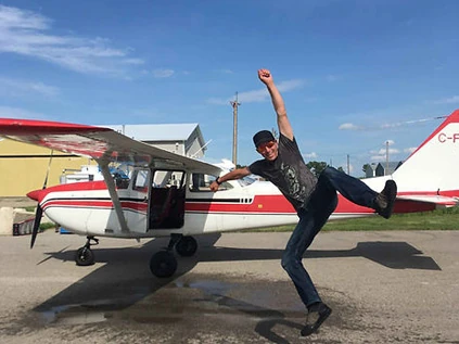 Reaching New Heights: Congrats on Your First Solo, JC Saquet!