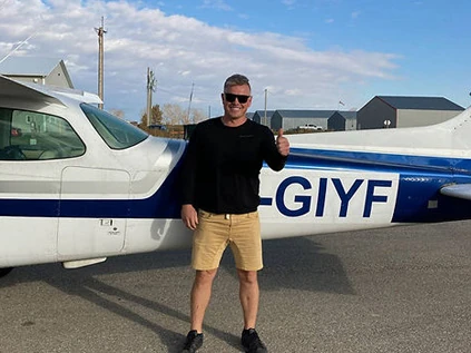 A Sky-High Achievement: Congrats on Your First Solo, Jeremy Hand!