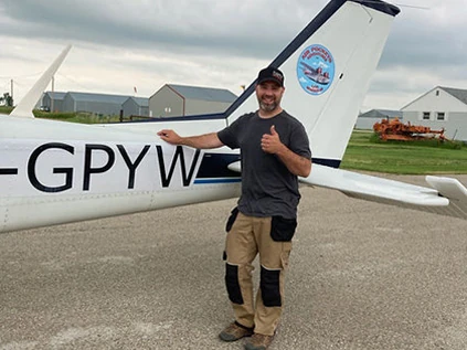 Taking Flight: Congratulations on Your First Solo, John Rickert!