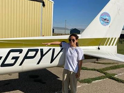 Sky’s the Limit: Well Done on Your First Solo, Naomi Voss!